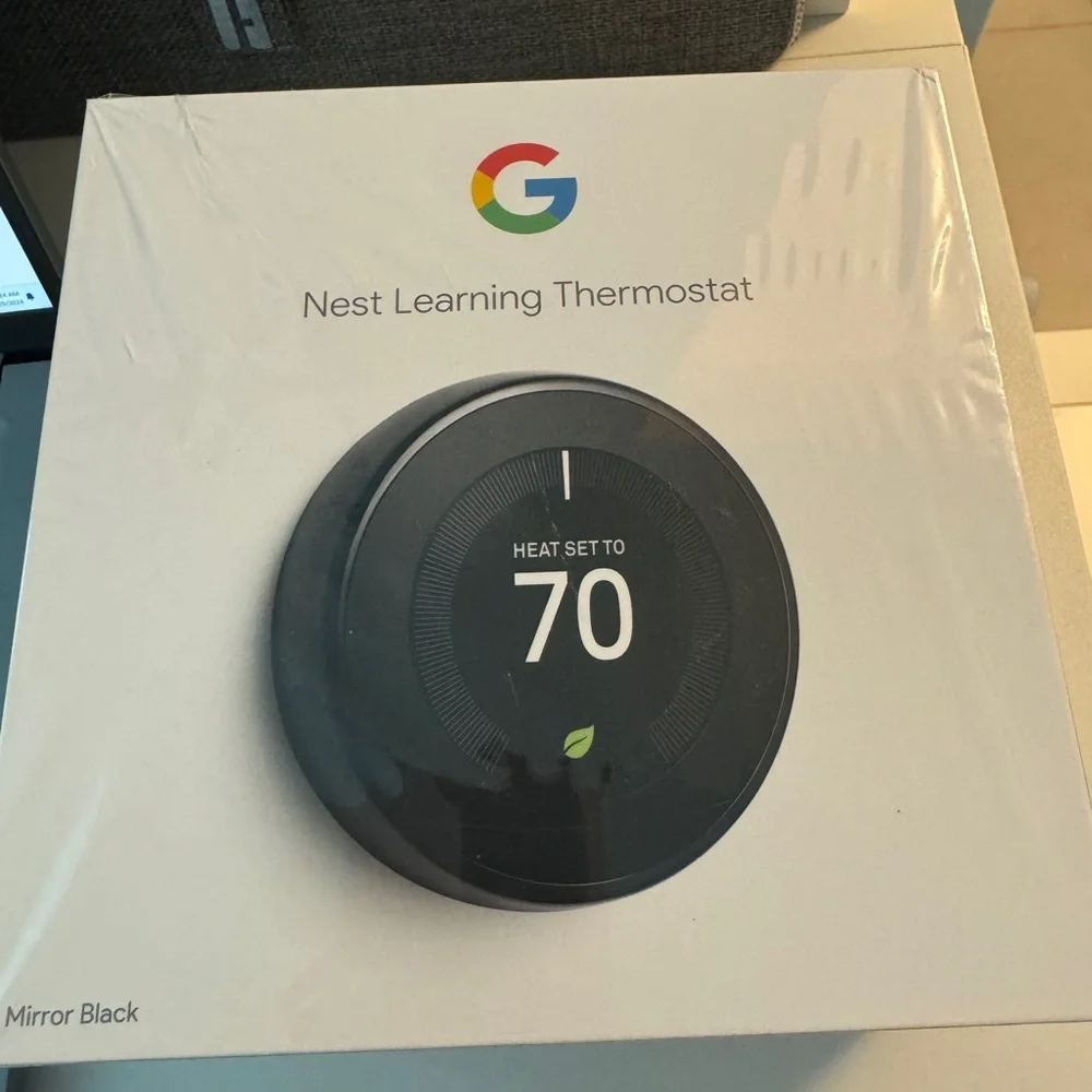 Google Nest Learning Thermostat - Smart & Programmable for Home - 3rd Generation